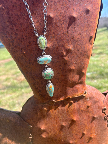 Alfred Martinez Mixed Turquoise Necklace