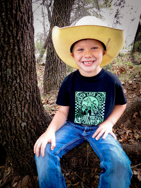 Push N' Luck Rodeo Kids Tee