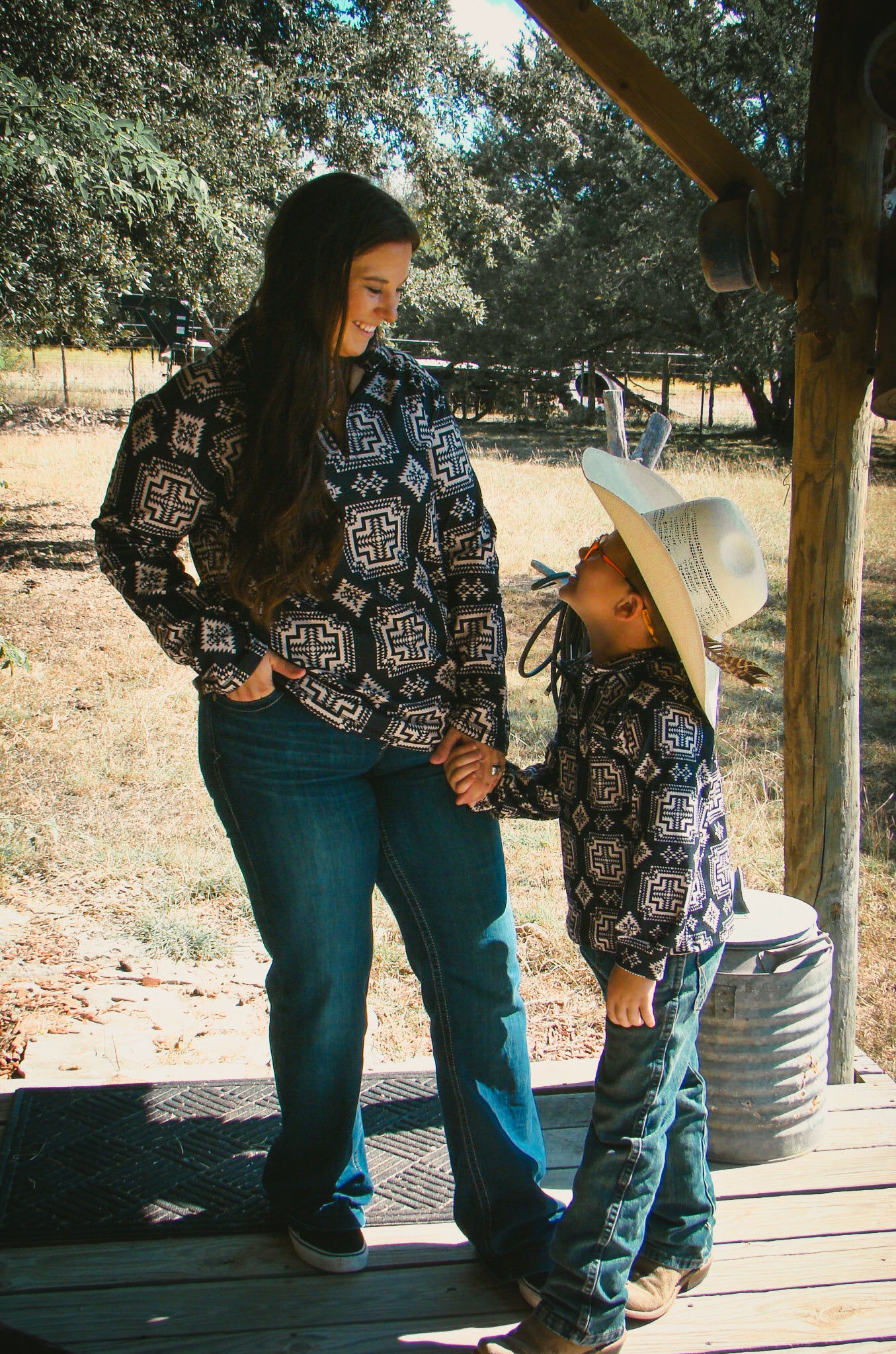 Adult Down In The Hills Pullover