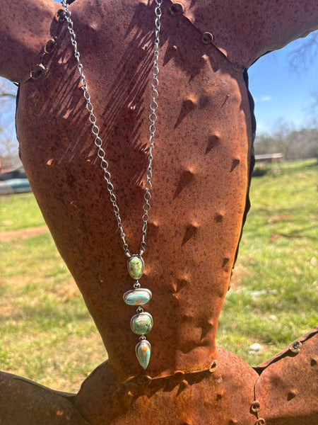 Alfred Martinez Mixed Turquoise Necklace