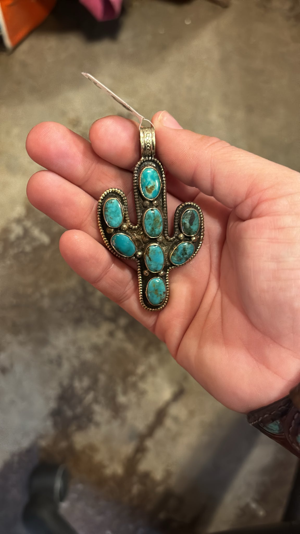 Tibetan Cactus Pendant