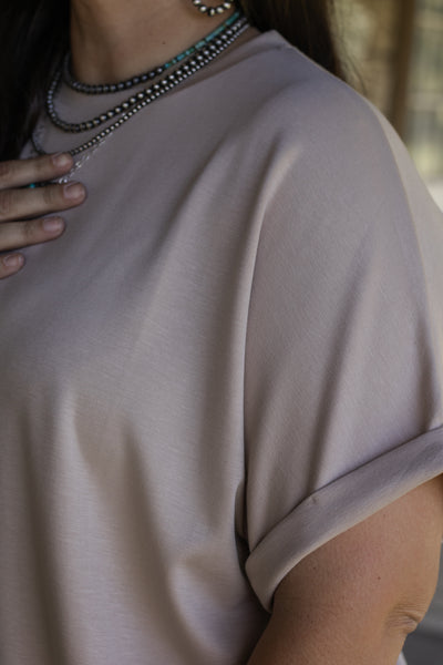 Cloud Basic Mom Cuff-Dust