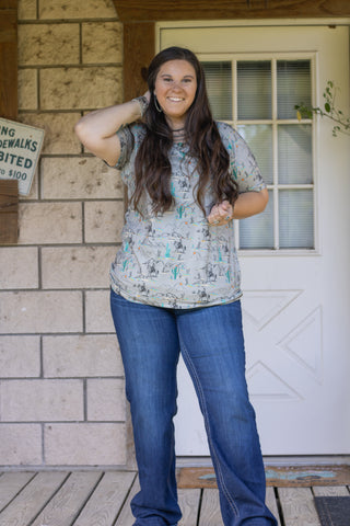 Blooming Desert Tee