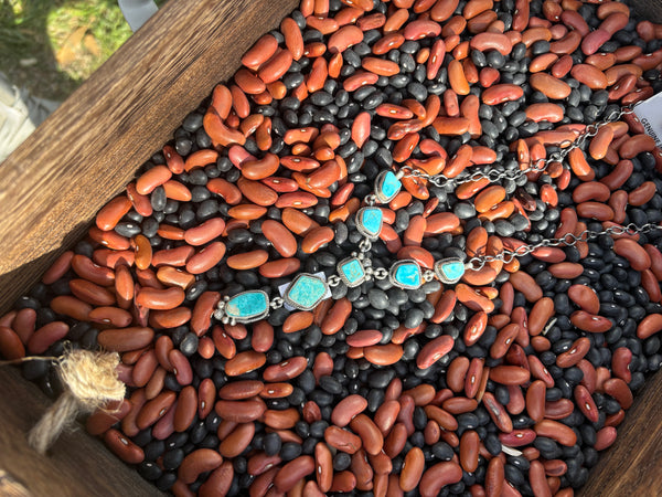 Sonoran Scott Skeets Lariat Necklace & Earrings