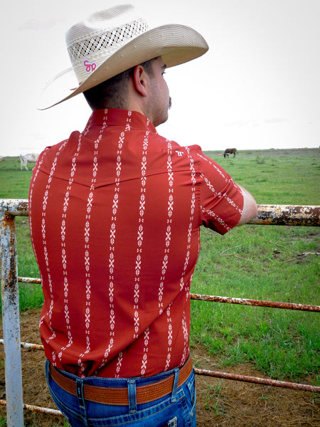 The Maverick in Red-SS Snap Shirt
