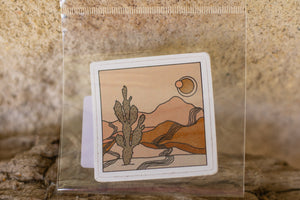 Natural Color Desert Sticker