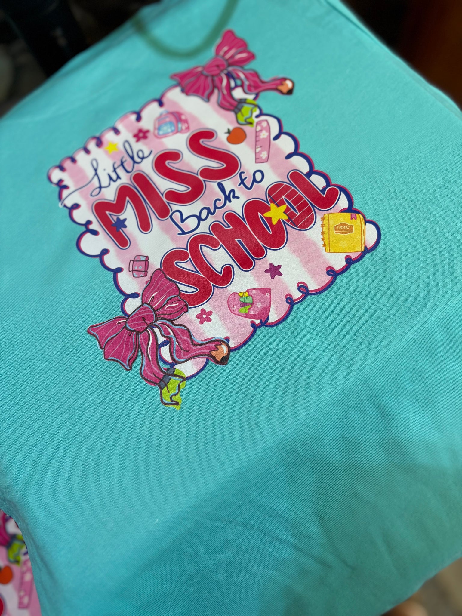 Little Miss Back To School Tee