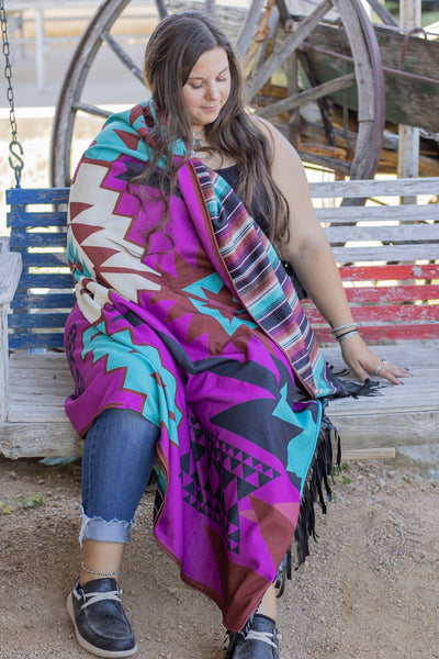 Serape Cowgirl Blanket