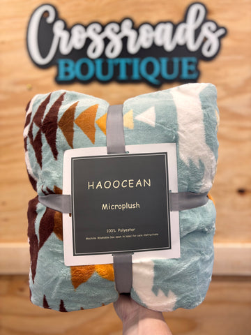 Large Aztec Blankets