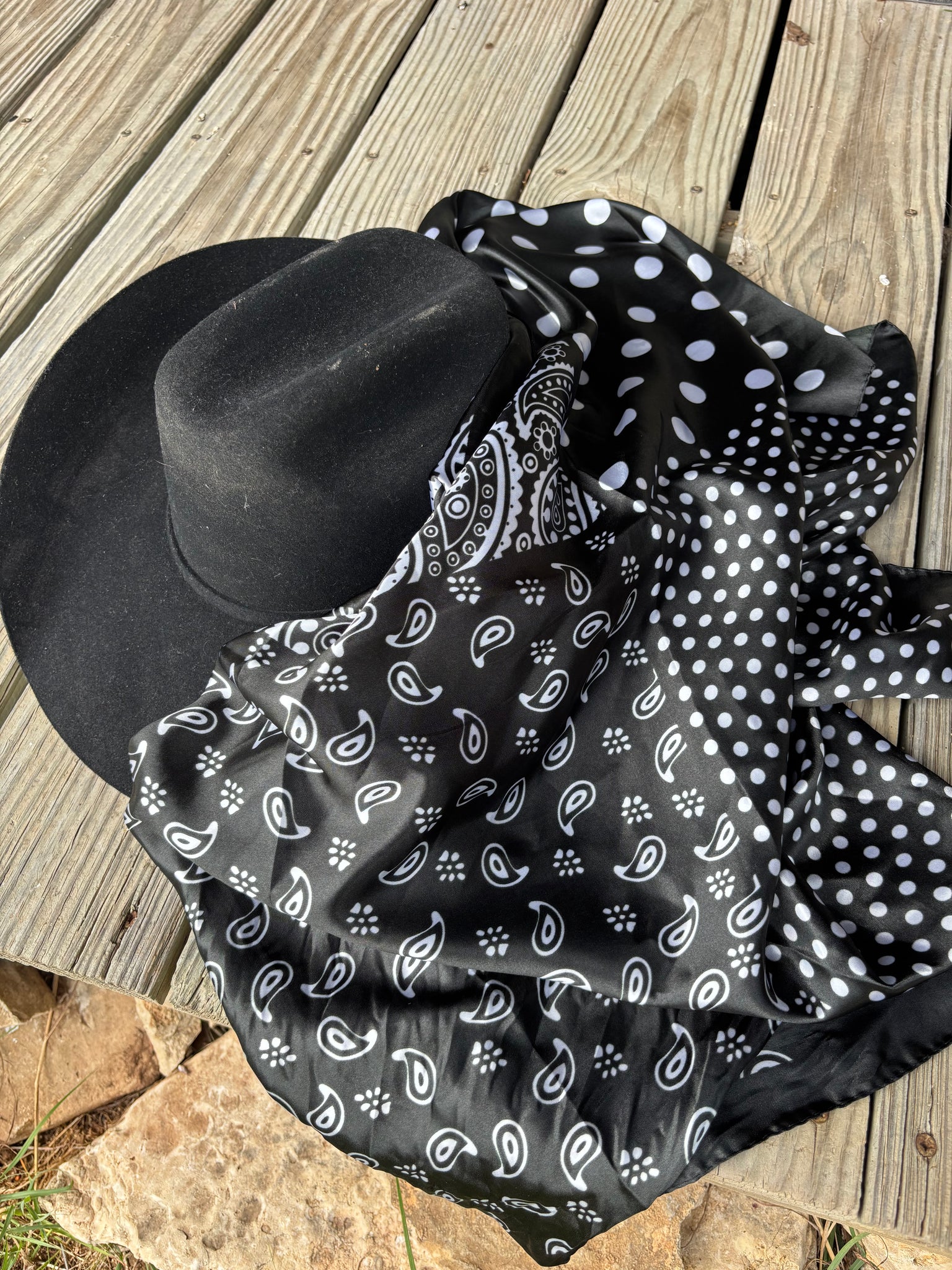 Polka Dot Handkerchief Wild Rag