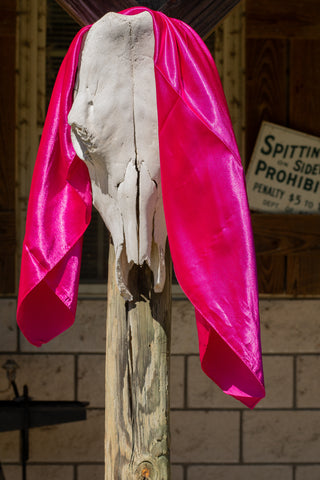 Hot Pink Wild Rag