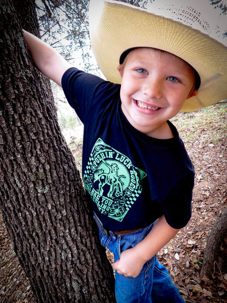 Push N' Luck Rodeo Kids Tee