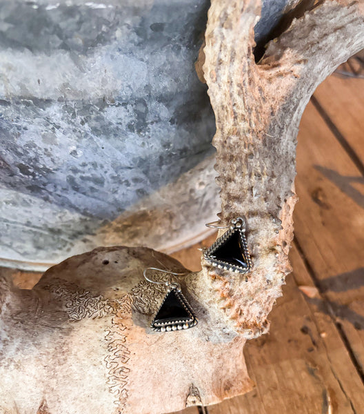 Triangle Dangle Earrings