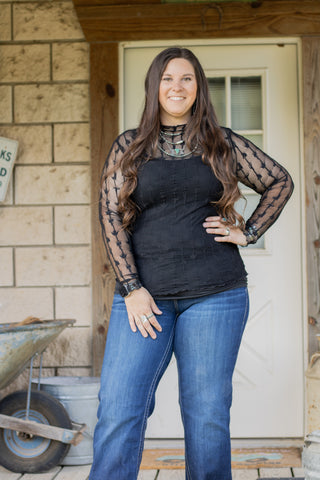 Lariat Lace-Midnight
