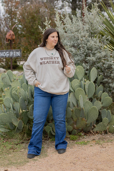 Whiskey Weather PUFF Sweatshirt