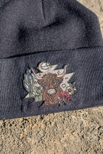 Black Highlander Beanie