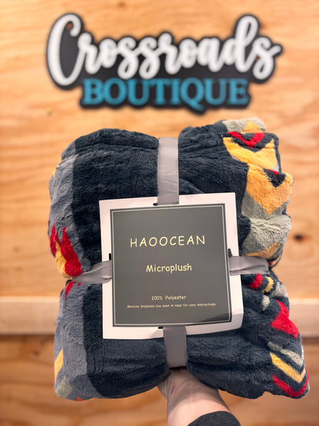 Large Aztec Blankets