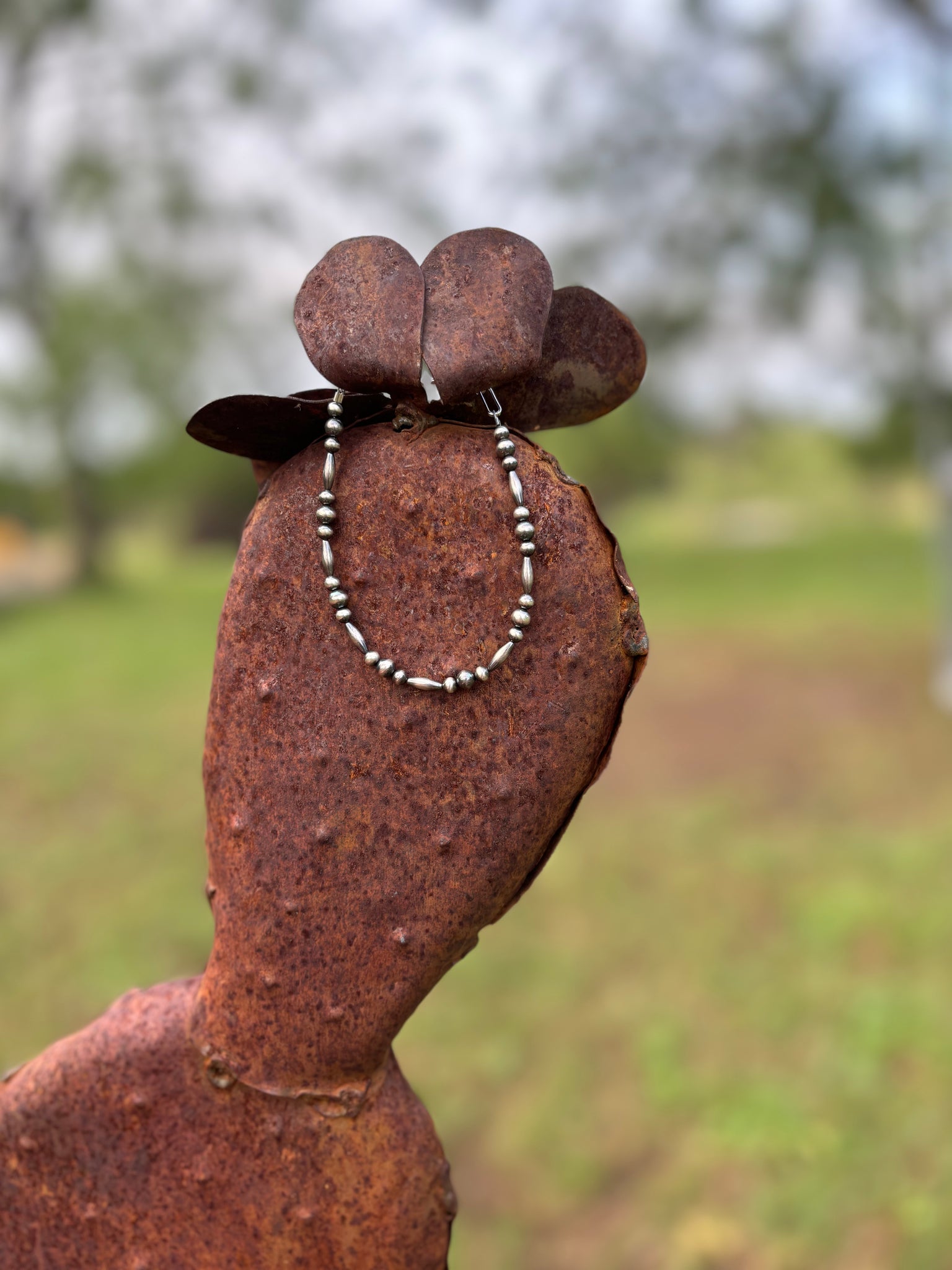 Melon Navajo Bracelet