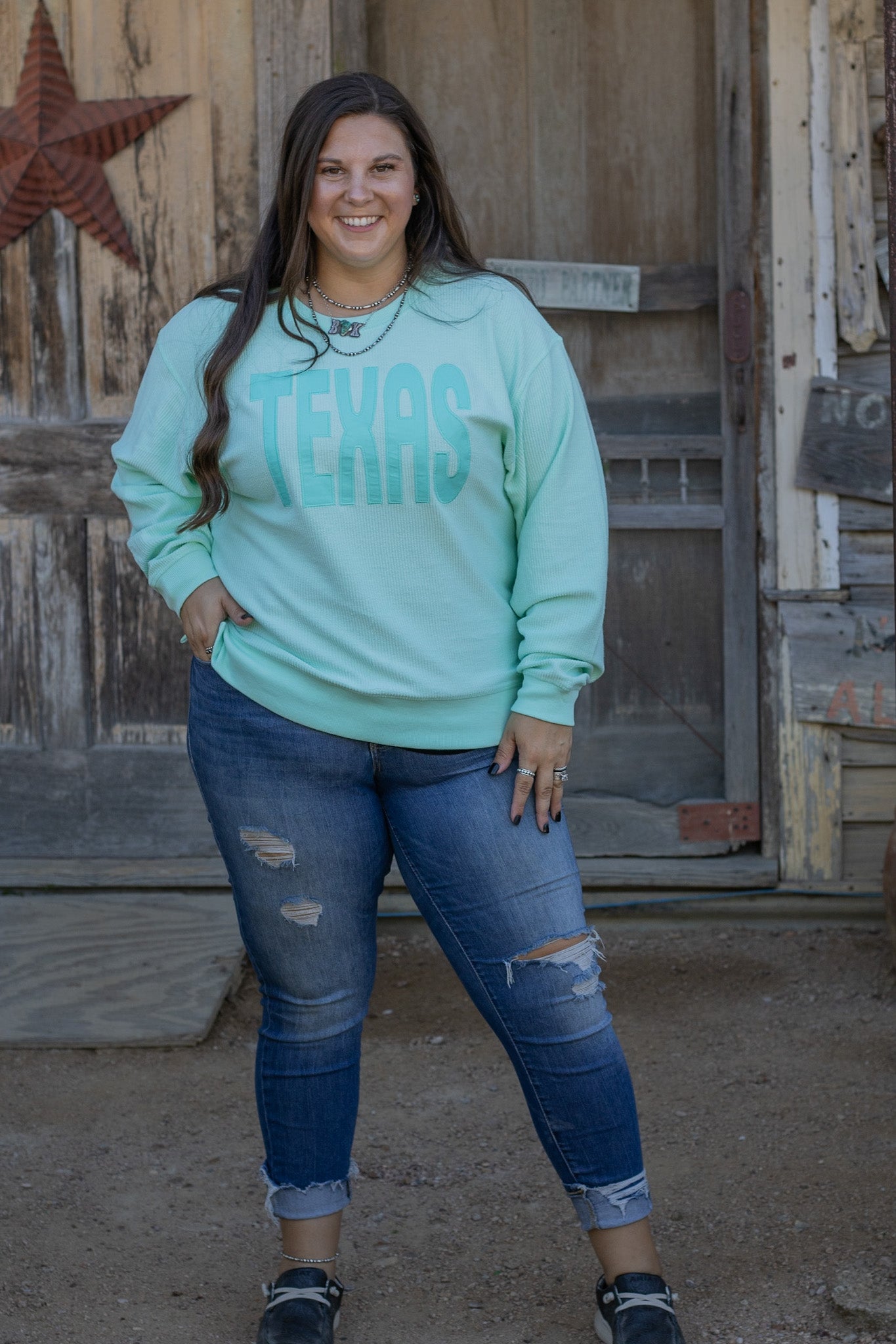 Texas Corded Pullover