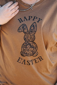 ADULT Tooled Happy Easter Bunny