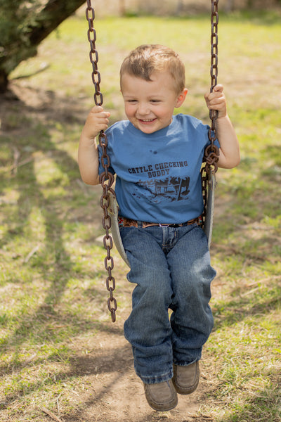 Cattle Checking Buddy Tee