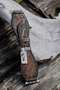 Tooled Thick Watchband