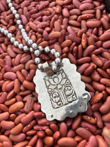Tibet Bumble Bee & Genuine Turquoise Necklace