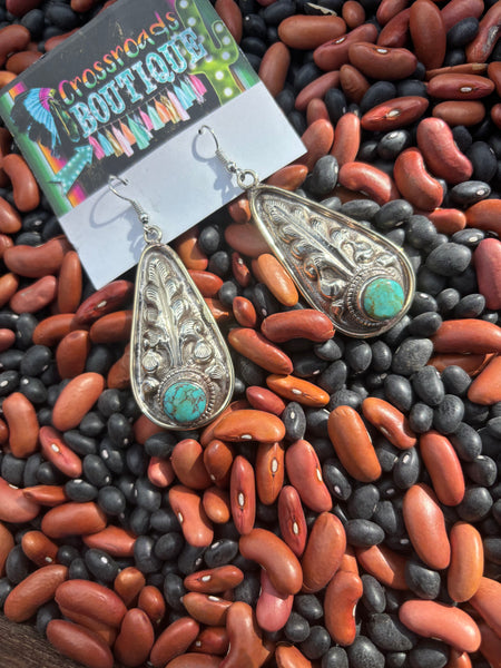Tibet Elongated Earrings