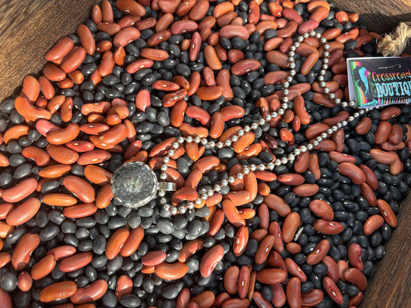 Tibet Abalone Sun Necklace
