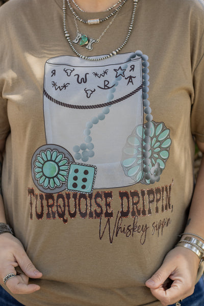 Turquoise Drippin'