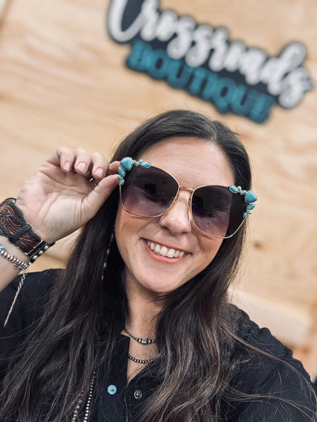 Turquoise Lover Sunglasses