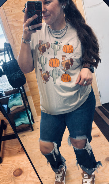 Cowboy Turkey Tee