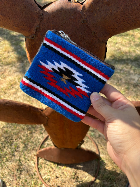 Saddle Blanket Coin Pouches