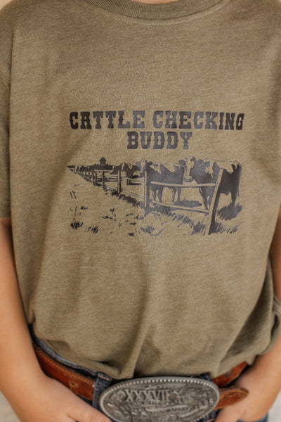 Cattle Checking Buddy Tee