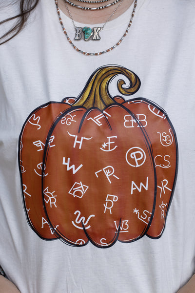 Branded Pumpkin Tee