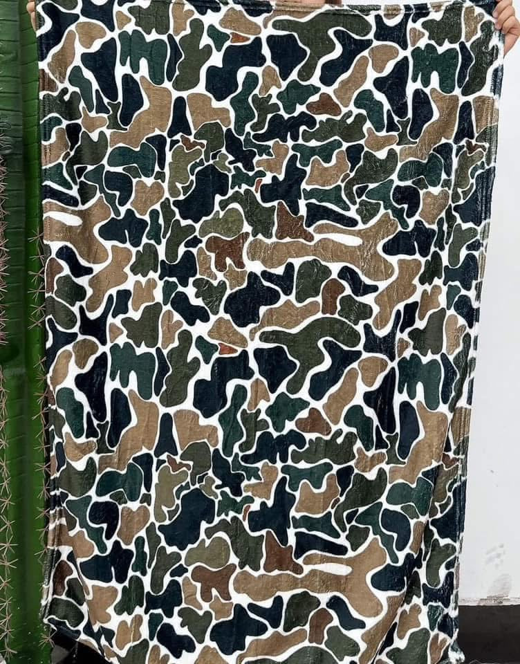 Duck Camo Blanket