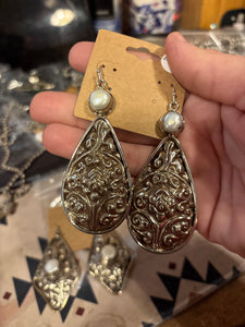 Tibet Teardrop Earrings