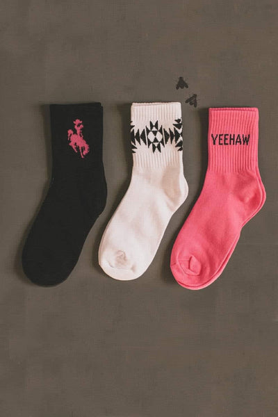 Yee Haw Sock Set