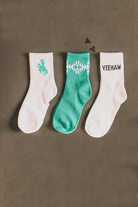 Yee Haw Sock Set