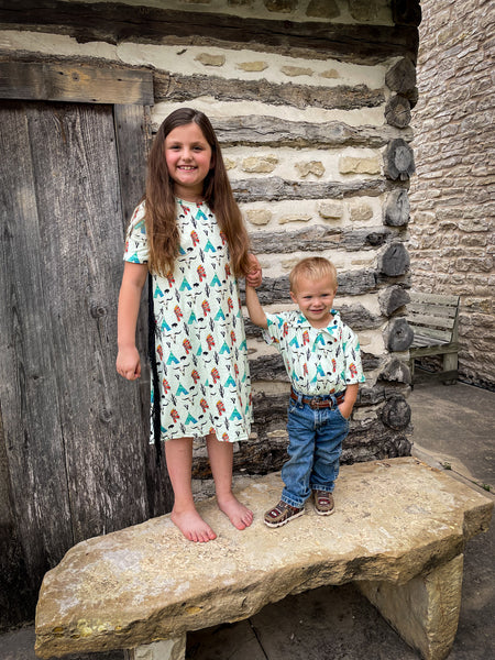 Punchy Fringe Dress